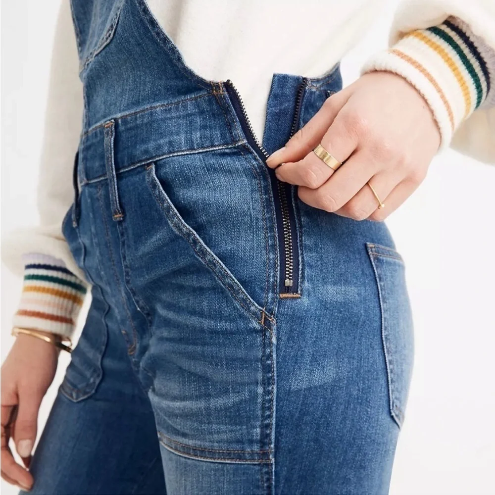 Madewell Skinny Overalls in Jansing Wash - Picture 5 of 6